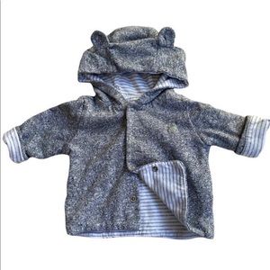 Gray Gap Reversible Sweater for Baby.